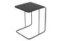 Hanah Home Mesa Lateral de Metal Shb-011 Negra